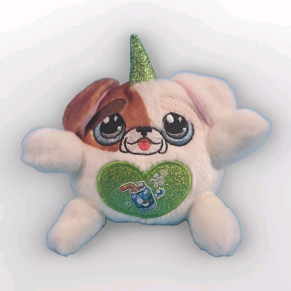 Rainbocorns Puppycorn Surprise - Bub Bub Pug ZURU Multi-Color Green Sparkle 5”